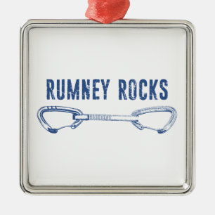 Rumney Rocks Climbing Quickziehen Ornament Aus Metall