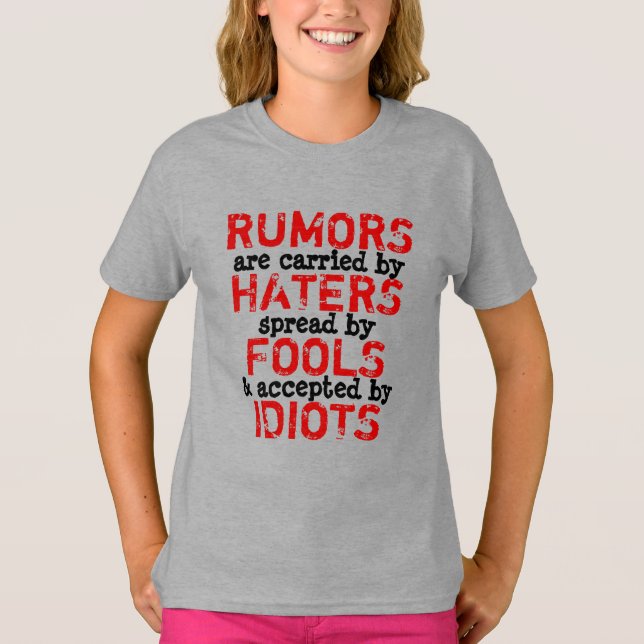 RUMORS - Hemd TRUISM Teen Girl / Teenager T-Shirt (Vorderseite)