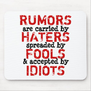 RUMORS - Mousepad Truism