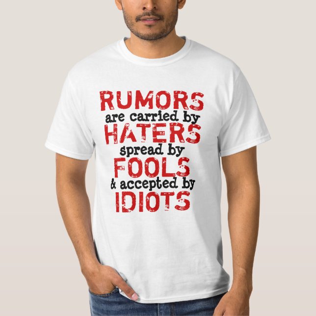 RUMORS ~ Tshirt TRUISM (Vorderseite)
