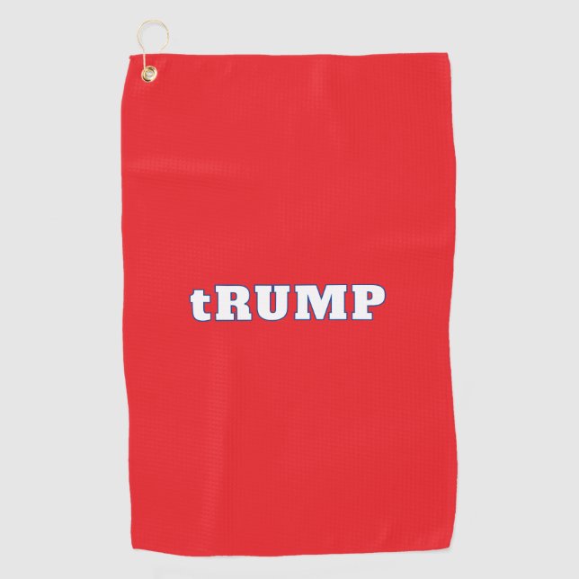 RUMP Sitting Towel Election Edition Golfhandtuch (Vorderseite)
