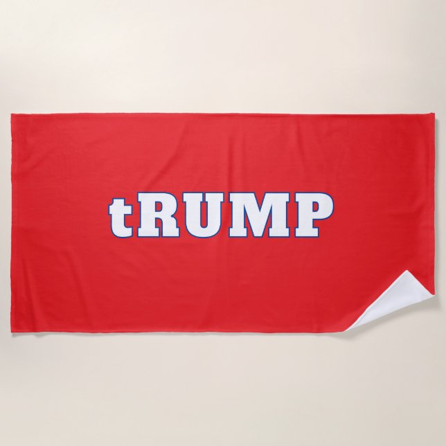 RUMP Sitting Towel Election Edition Strandtuch (Vorderseite)