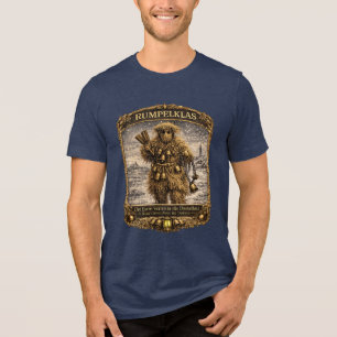 Rumpelklas Folklore Lärm vertreibt die Dunkelheit Tri-Blend Shirt