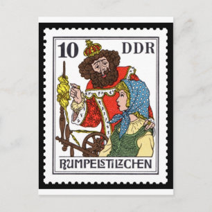 Rumpelstiltskin 10 DDR 1976 Postkarte