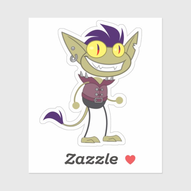 Rumpelstiltskin-Sticker Aufkleber (Blatt)