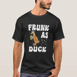 Rumpf als Ente Rubber Duck Drink Meme Spaß 2 T-Shirt