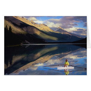 Rumpf am Banff Lake in Kanada (MR)