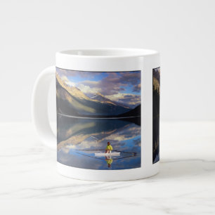 Rumpf am Banff Lake in Kanada (MR) Jumbo-Tasse