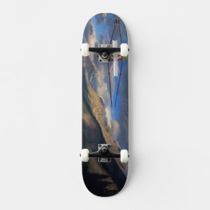 Rumpf am Banff Lake in Kanada (MR) Skateboard