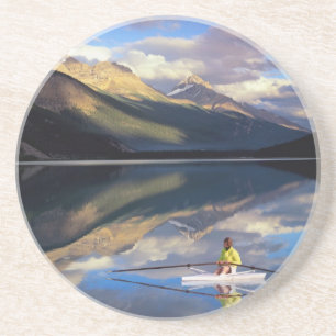 Rumpf am Banff Lake in Kanada (MR) Untersetzer