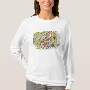 Rumpf, Detail von der Karte der Nord- und T-Shirt