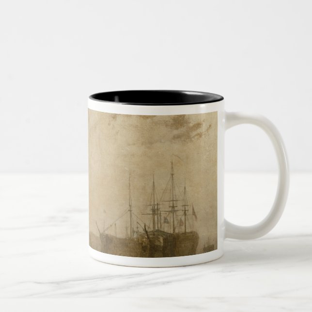 Rümpfe Josephs Mallord William Turner | auf dem Zweifarbige Tasse (Rechts)