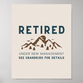 Rumüder unter New Management Funny Poster