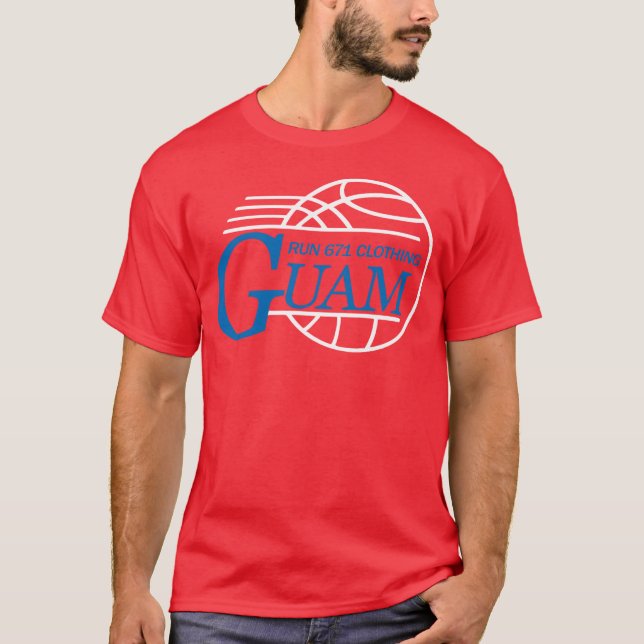 RUN671 GUAM Basketball Futurestar 32 T-Shirt (Vorderseite)