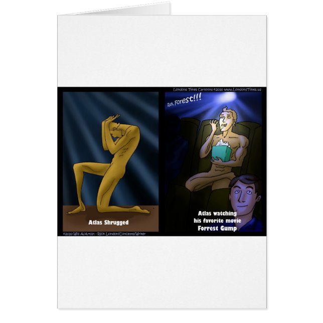 Run, Atlas Run Funny Gift T-Shirts Tasse etc. (Vorne)