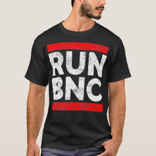 RUN BNC Funny Audio Engineer Sound Engineer  T-Shirt