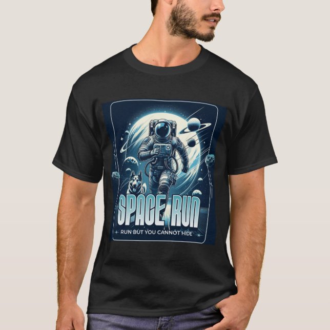 Run but you cannot hide T-Shirt (Vorderseite)