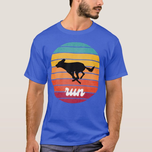 Run Dog Freundin T-Shirt (Vorderseite)