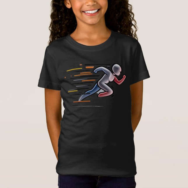 Run Fast T-Shirt (Vorderseite)