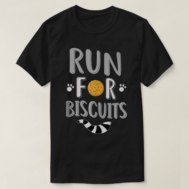 Run for Biscuits T-Shirt (Design vorne)