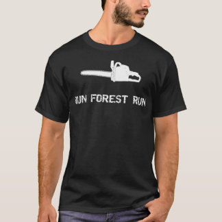 Run Forest Run Funny Lumber Jack Premium T-Shirt