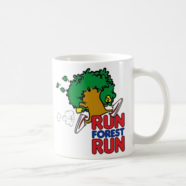 Run Forest Run Kaffeetasse (Rechts)