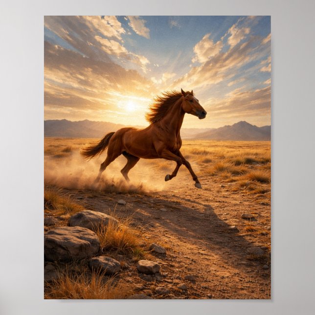 Run Free Poster (Vorne)