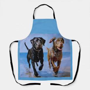"Run free, run Together" Beachside Best Buddies Schürze