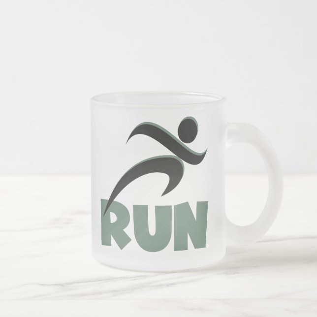RUN Green Mattglastasse (Rechts)