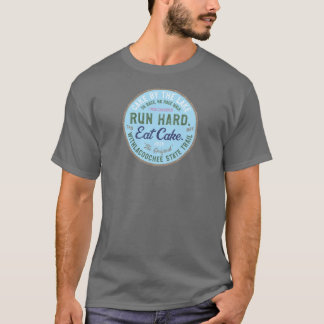 Run Hard. Eat Cake.-Cake by the Lake '26 Men Tee