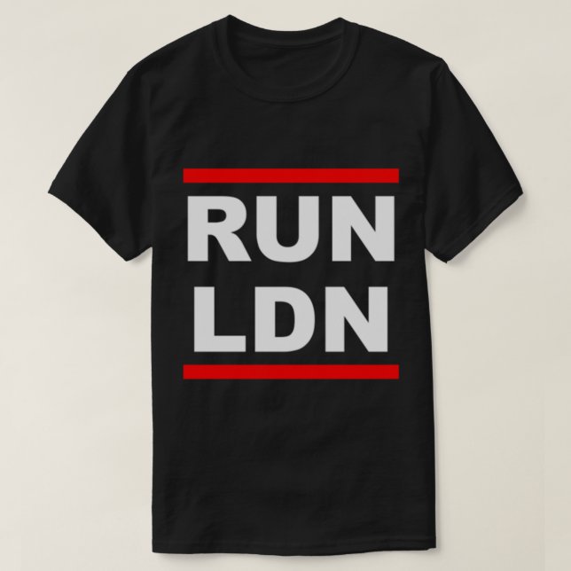 Run London Marathon T-Shirt (Design vorne)