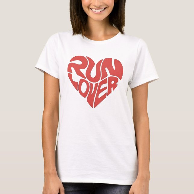 Run Lover T-Shirt (Vorderseite)