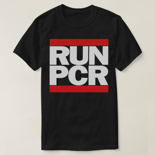RUN PCR Laboratorium Biotechnologie DNA Molekulare T-Shirt (Design vorne)
