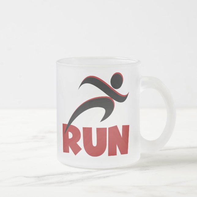 RUN Red Mattglastasse (Rechts)
