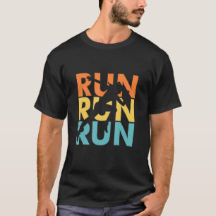 Run Run Run Run Run Run Vintag Running Geschenke f T-Shirt