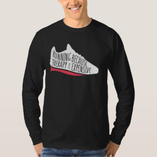RUN Running Shoe Joggen Sports Gym Workout Advanc T-Shirt
