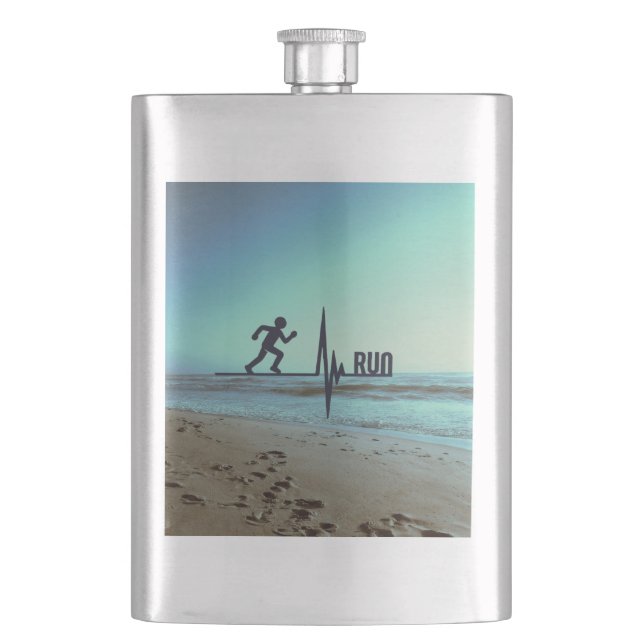 RUN – The Rhythm That Moves You Flachmann (Vorderseite)