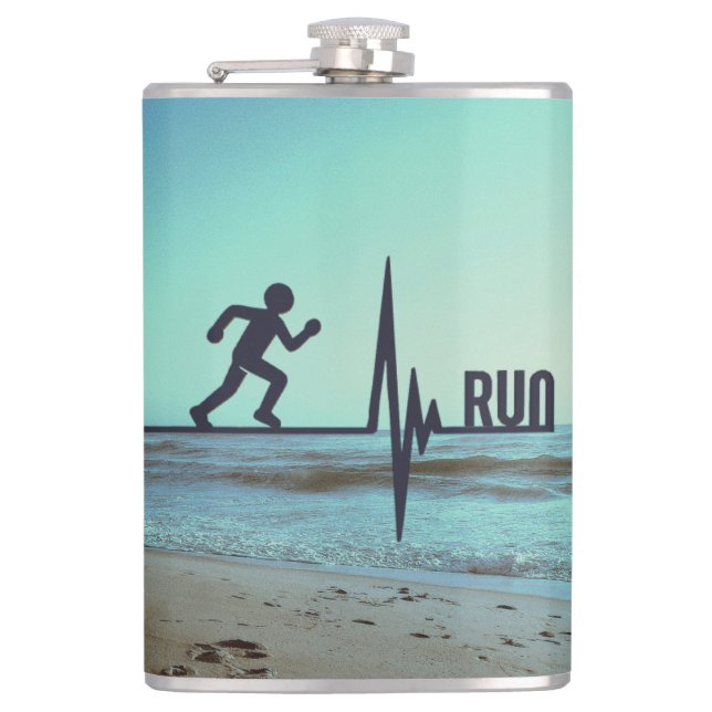 RUN – The Rhythm That Moves You Flachmann (Vorderseite)