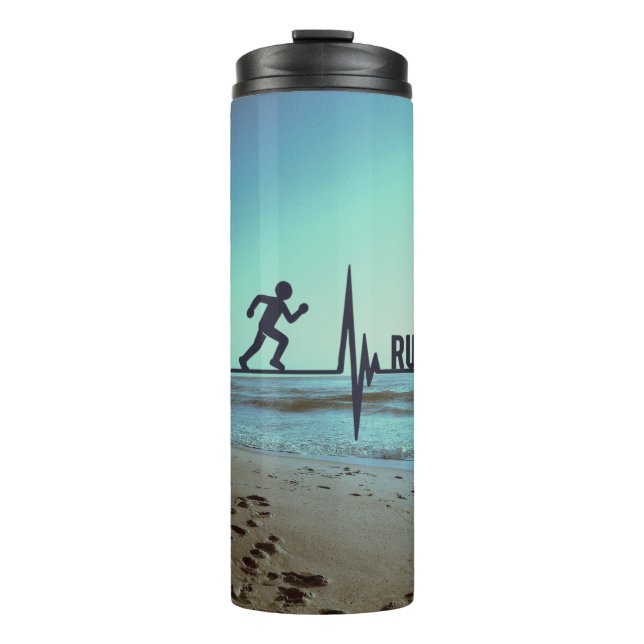 RUN – The Rhythm That Moves You Thermosbecher (Vorderseite)