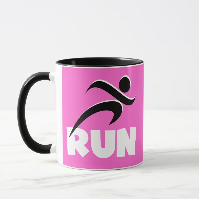 RUN White Tasse (Links)