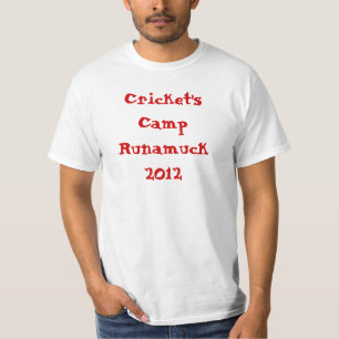 Runamuck das Lager des Krickets T-Shirt 2012