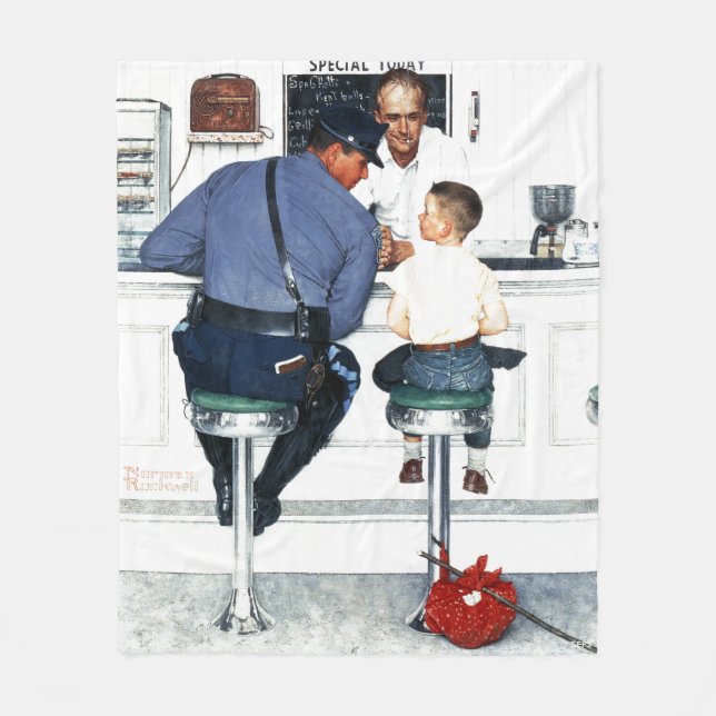 Runaway Fleecedecke (Vorderseite)