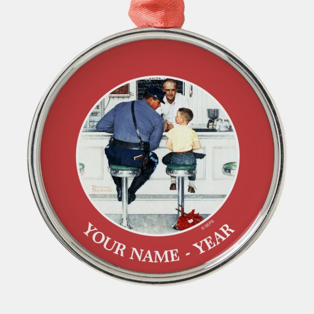 Runaway Ornament Aus Metall (Vorne)