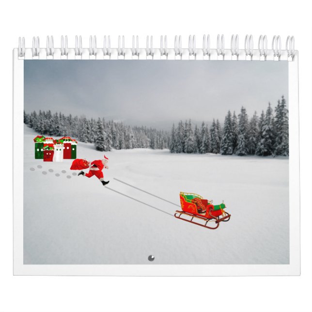 Runaway Sleigh Kalender (Titelbild)