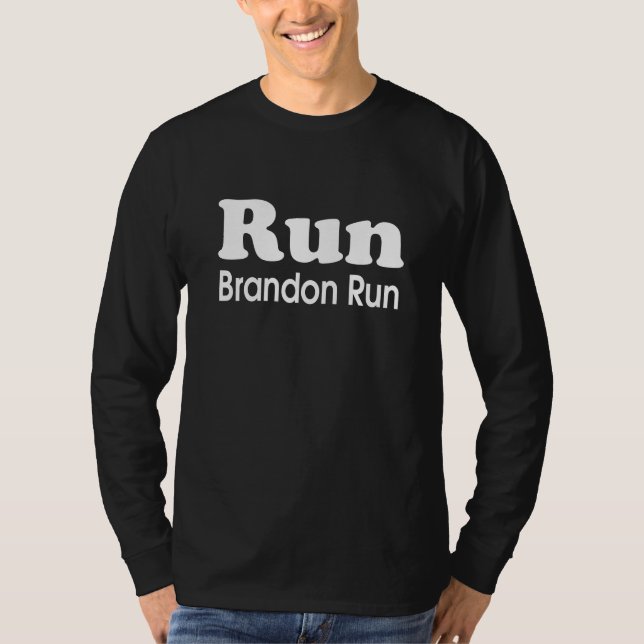 runBrandonrun T-Shirt (Vorderseite)