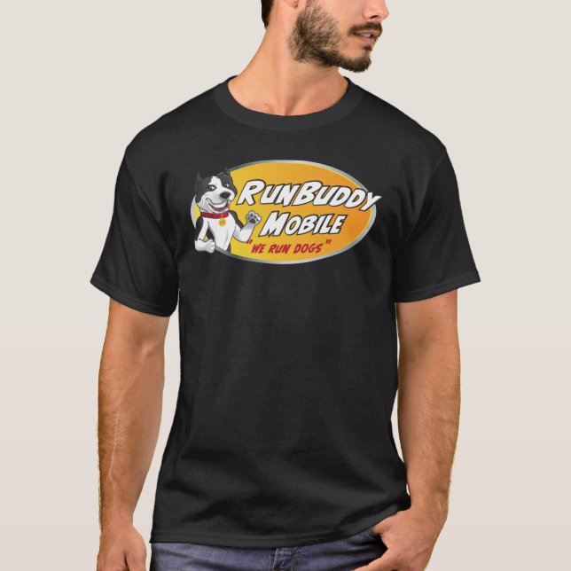 RunBuddy Mobile Logo-Shirt T-Shirt (Vorderseite)