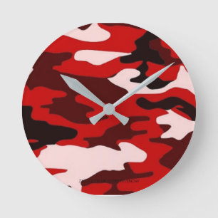 Rund Acryl-Wanduhr - Tarnung Runde Wanduhr