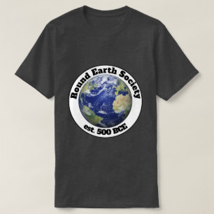 Rund-Erde-Gesellschaft T-Shirt