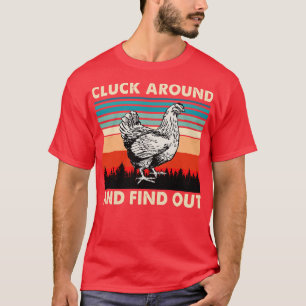 Rund klatschen und lustiges Hühnchen herausfinden T-Shirt