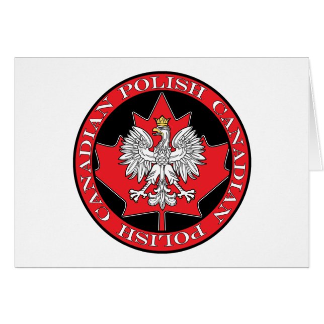 Rund polnisches kanadisches Leaf (Vorderseite (Horizontal))